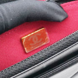 Lambskin Quilted Chanel 19 Wallet On Chain WOC Black