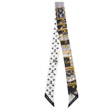 Bandeau BB Let's Go Scarf Black White