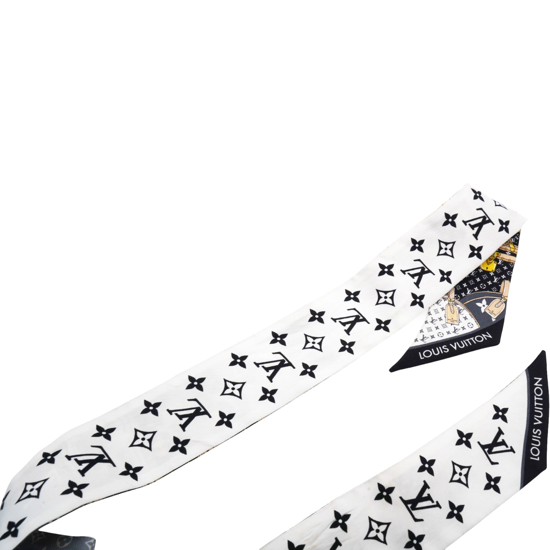 Bandeau BB Let's Go Scarf Black White