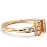 T Diamond Wire Ring Size48