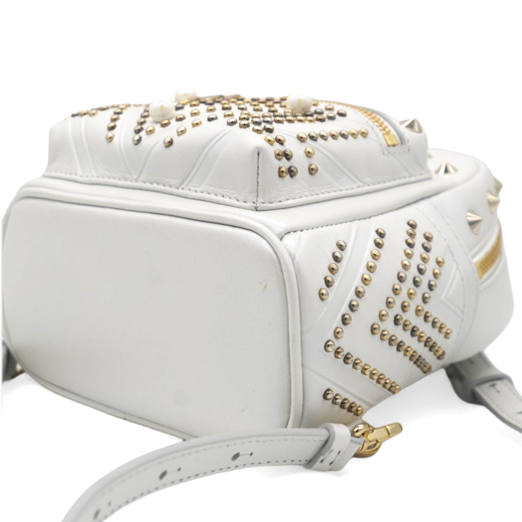asos mini studded backpack MCM Calfskin Stud X-Mini Stark Bebe Boo White – STYLISHTOP