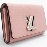 Twist Chain Wallet Epi Leather Pink