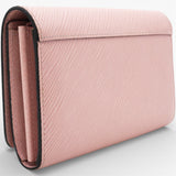 Twist Chain Wallet Epi Leather Pink