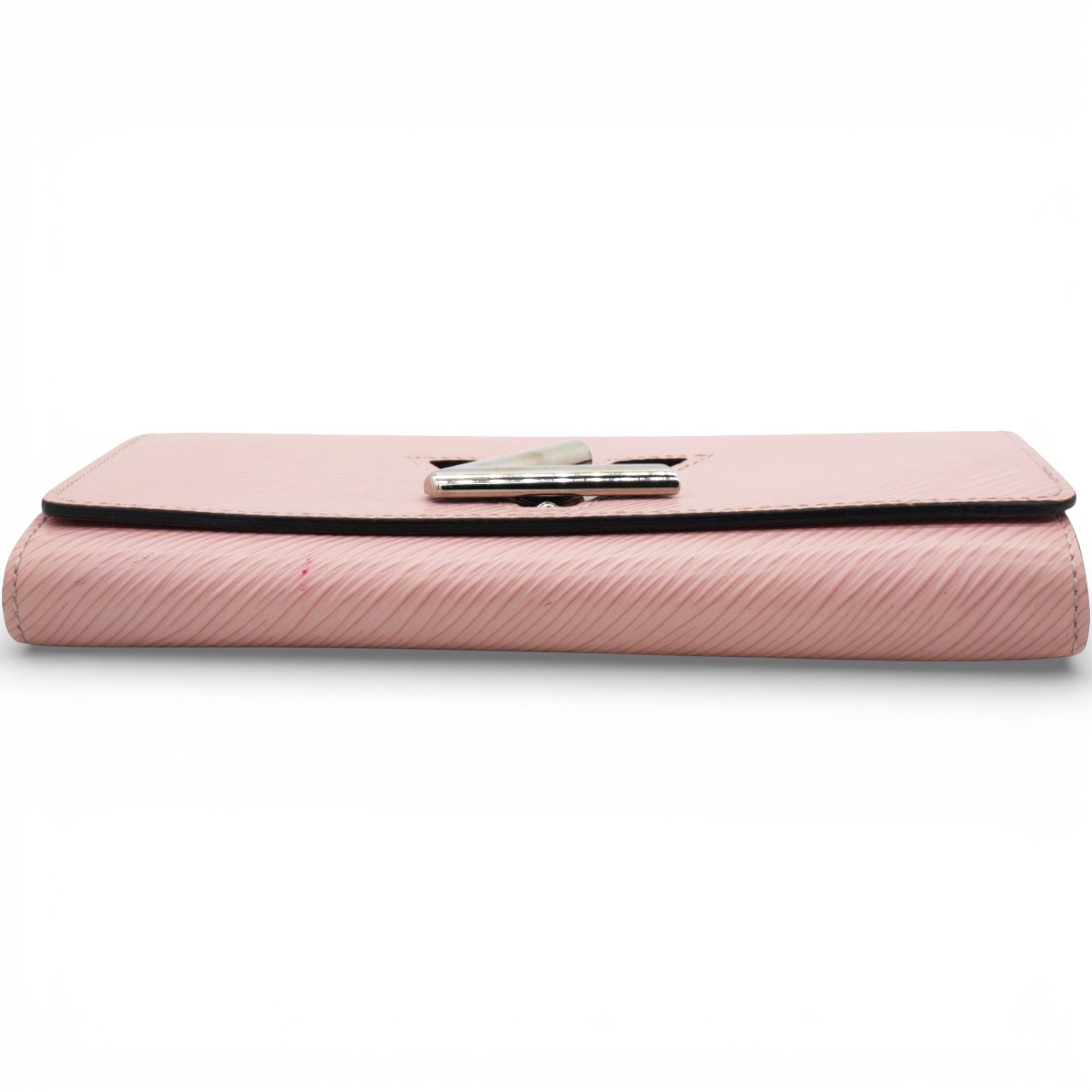 Twist Chain Wallet Epi Leather Pink