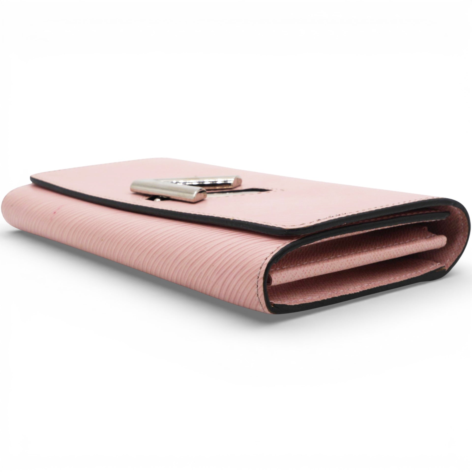 Twist Chain Wallet Epi Leather Pink