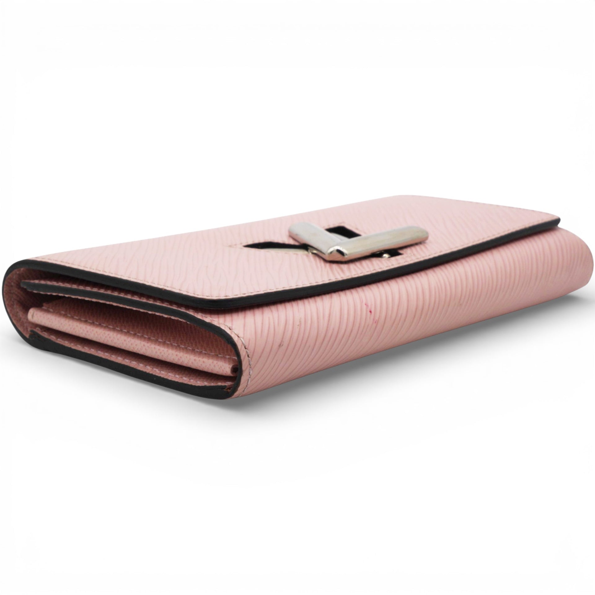 Twist Chain Wallet Epi Leather Pink