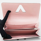 Twist Chain Wallet Epi Leather Pink