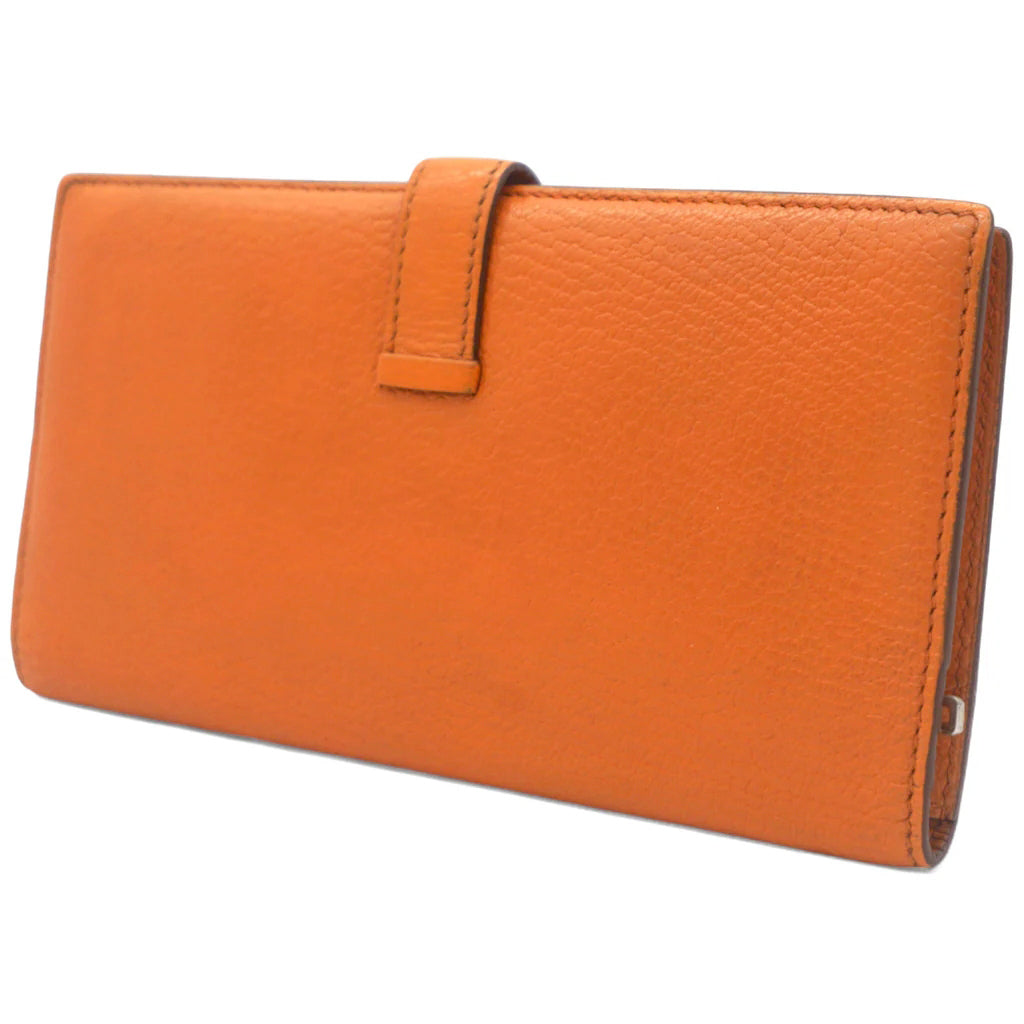 Feu Mysore Leather Bearn Gusset Wallet