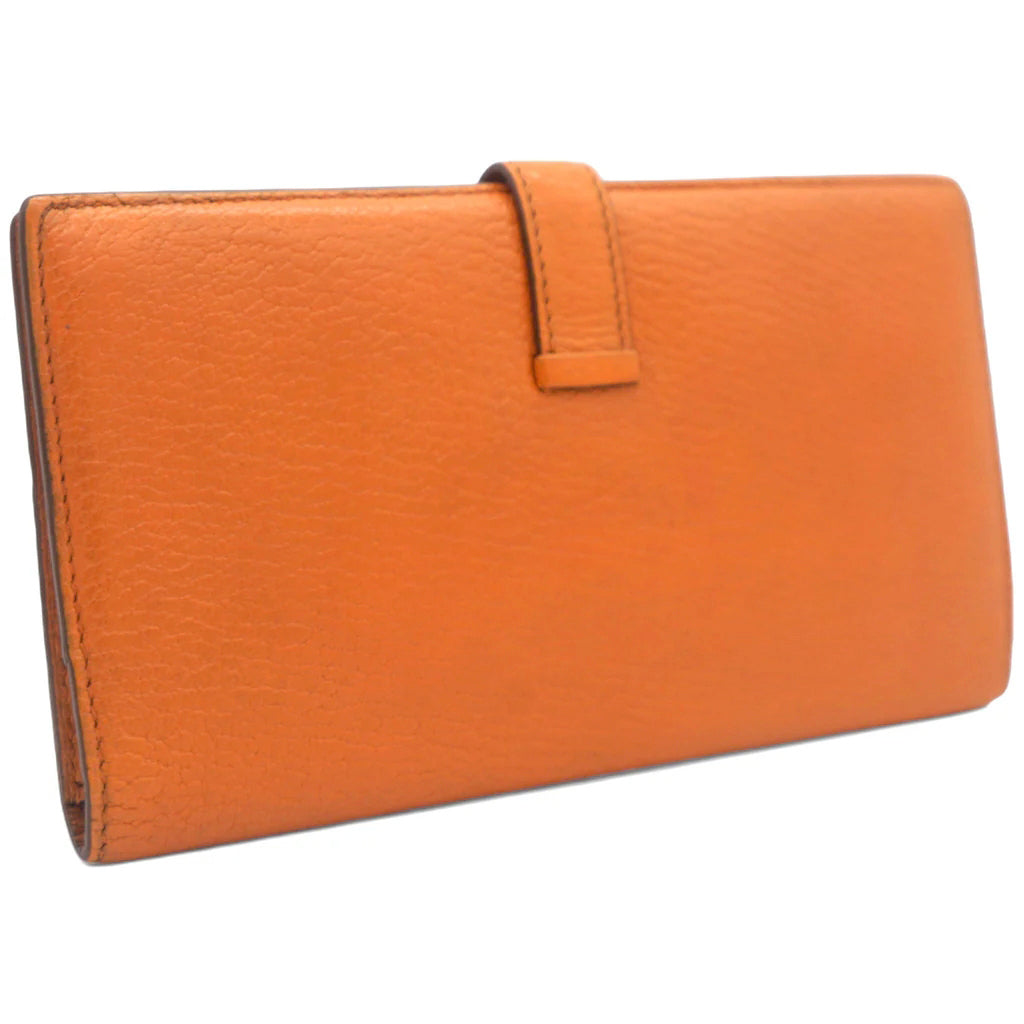 Feu Mysore Leather Bearn Gusset Wallet