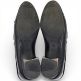 Women Royal Loafers Black Gold Hardware Size 36.5