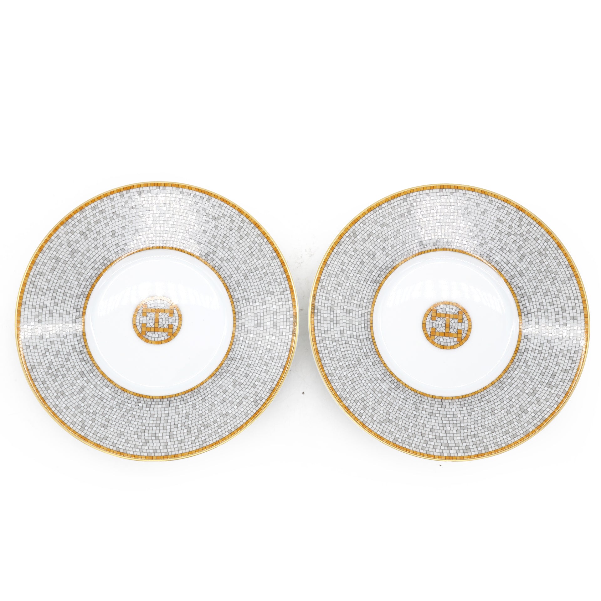 Mosaique au 24 platinum Tea Cup and Saucer