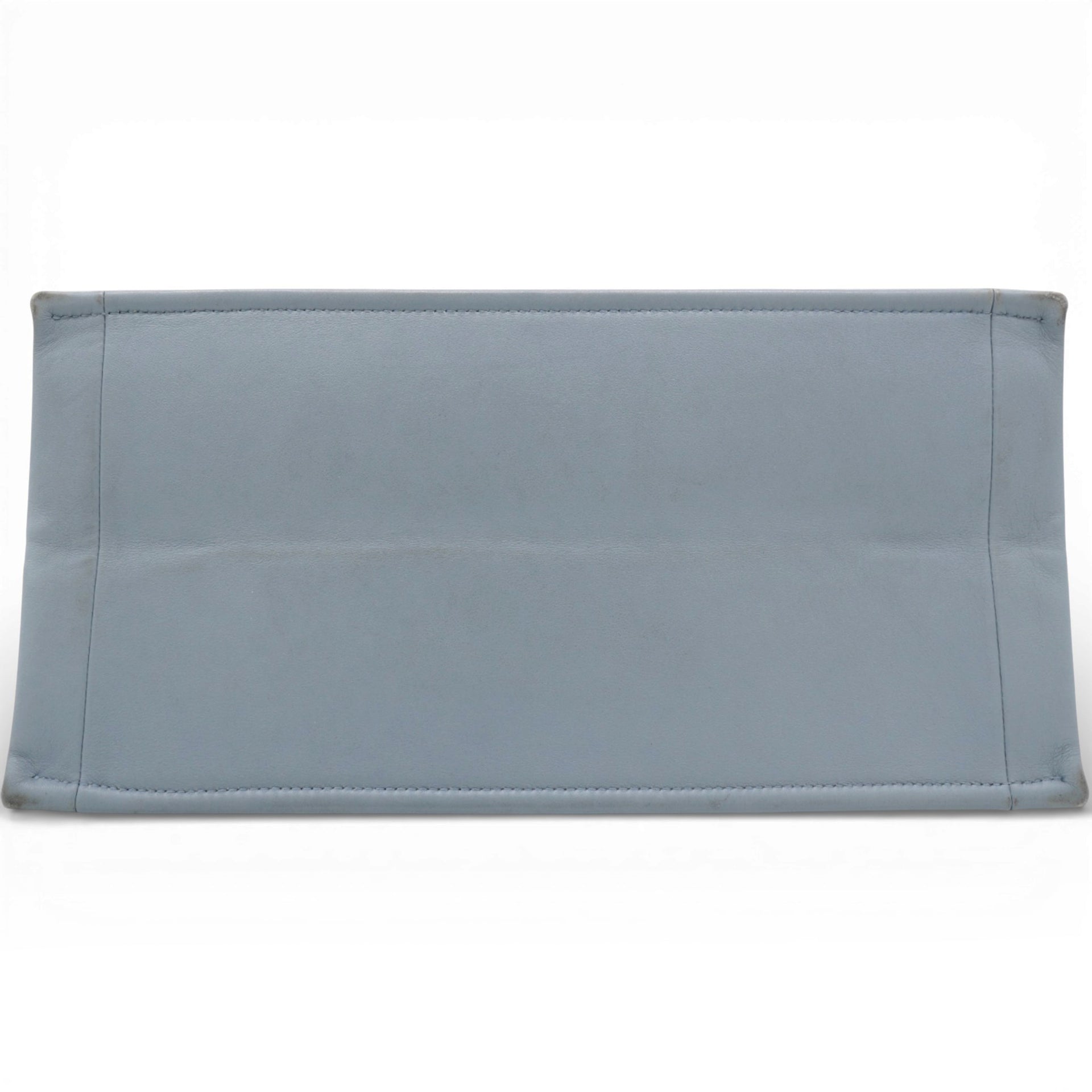 Embossed Medium Book Tote Cloud Blue