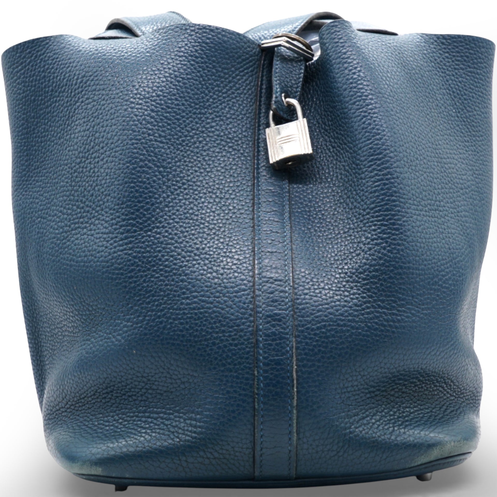 Taurillon Clemence Picotin Lock 26 Navy