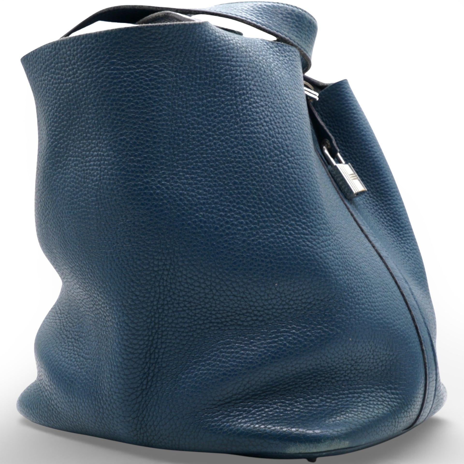 Taurillon Clemence Picotin Lock 26 Navy