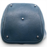 Taurillon Clemence Picotin Lock 26 Navy