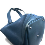 Taurillon Clemence Picotin Lock 26 Navy