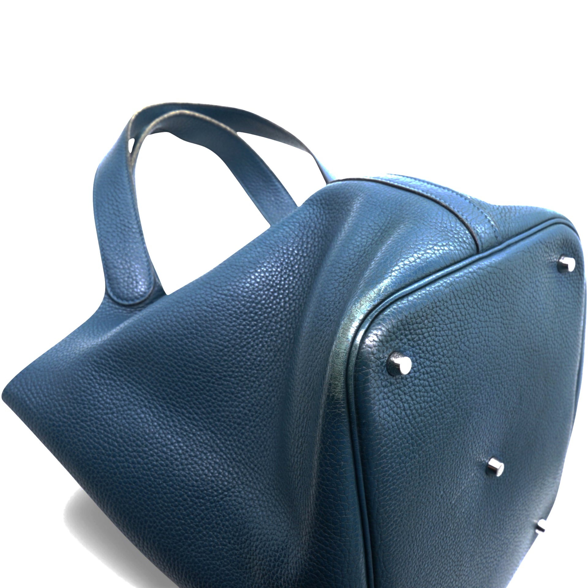 Taurillon Clemence Picotin Lock 26 Navy