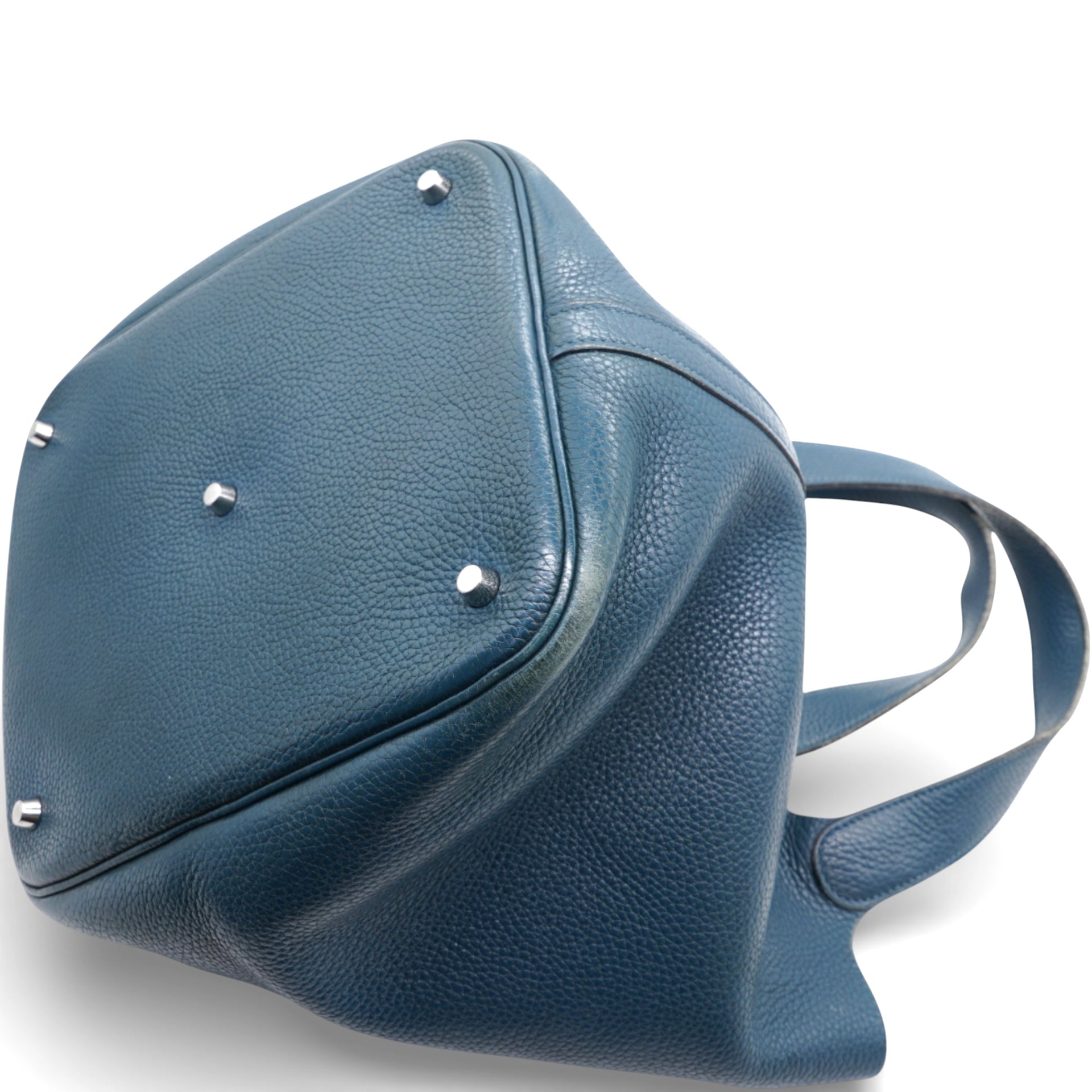 Taurillon Clemence Picotin Lock 26 Navy