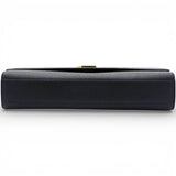 Grain De Poudre Medium Classic Monogram Kate Satchel Black