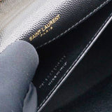 Grain De Poudre Medium Classic Monogram Kate Satchel Black