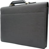 Black Epi Leather Ambassador Briefcase