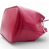 Vintage Noe Pm Handbag In Red Epi Leather Red Bucket Bag