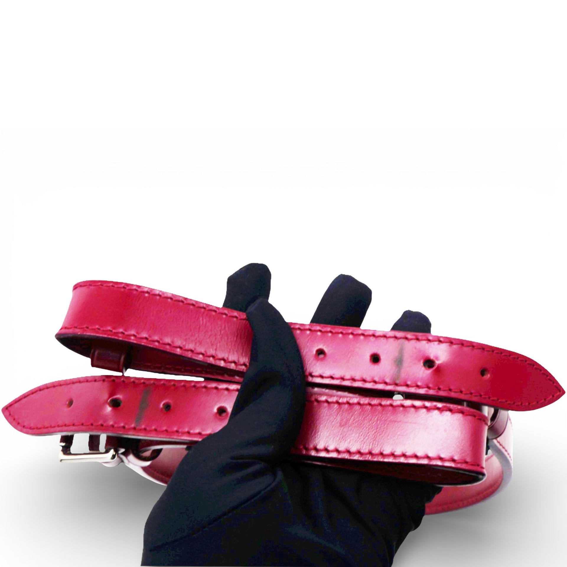 Vintage Noe Pm Handbag In Red Epi Leather Red Bucket Bag