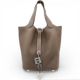 Taurillon Clemence Picotin Lock 18MM Etoupe