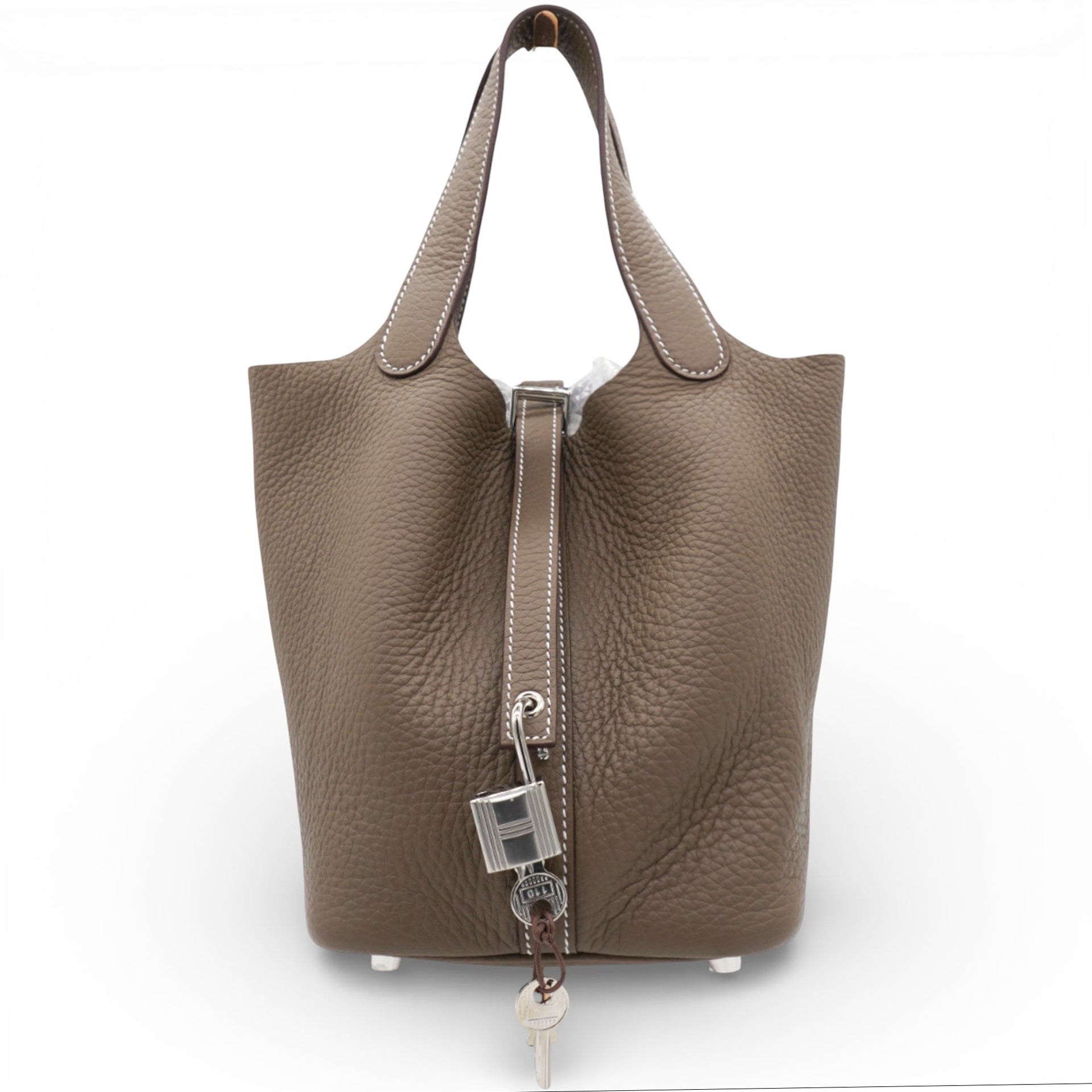 Taurillon Clemence Picotin Lock 18MM Etoupe