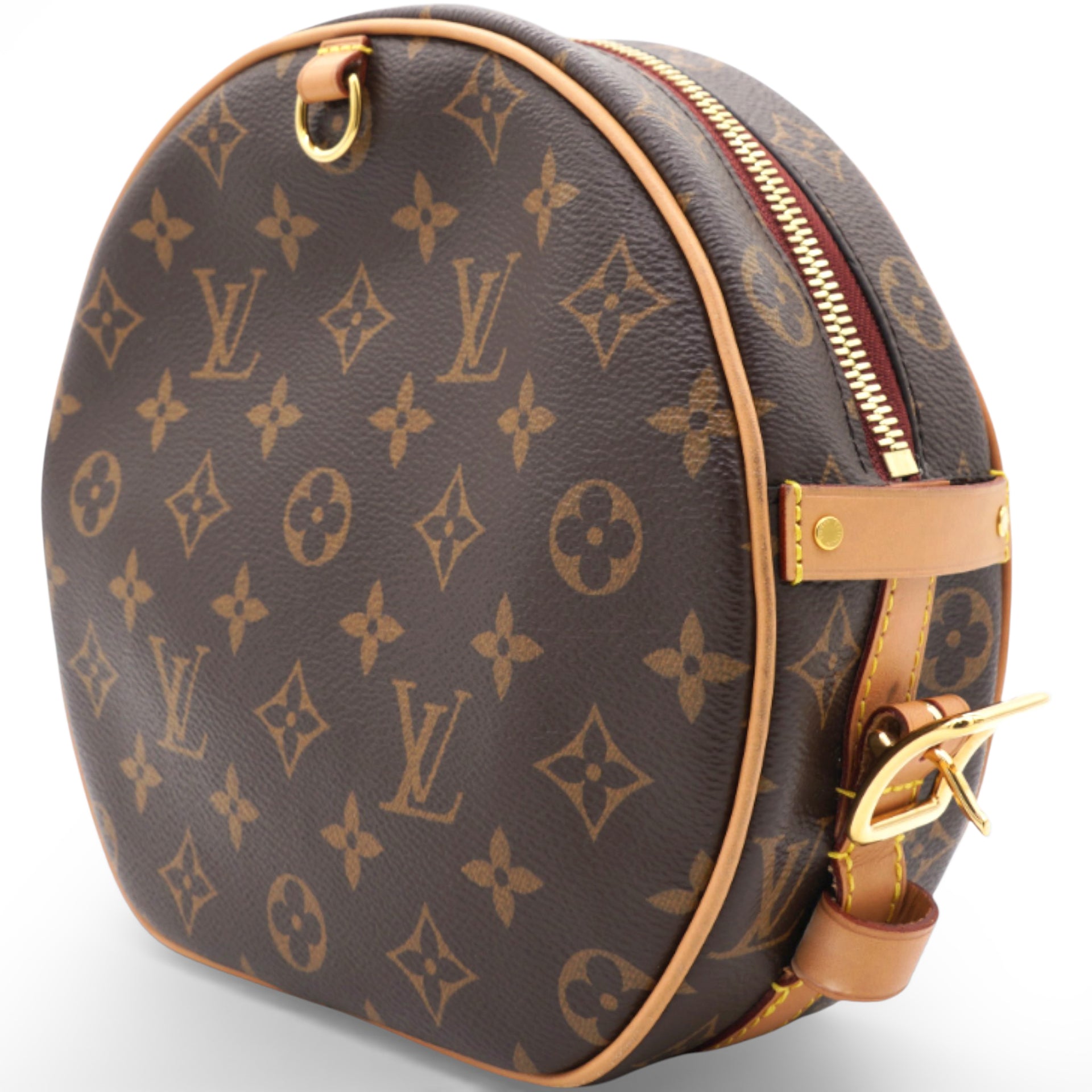 Monogram Canvas and Leather Boite Chapeau Souple Bag