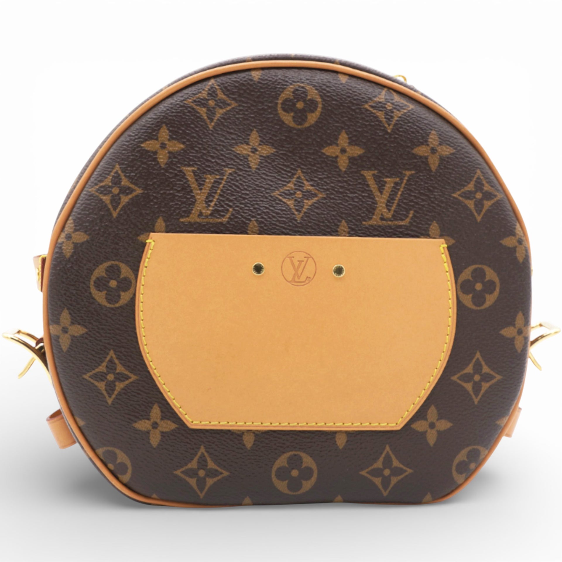 Monogram Canvas and Leather Boite Chapeau Souple Bag