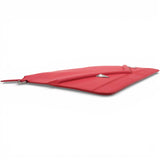 Zip Around Bug Eyes Long Wallet in Red Leather