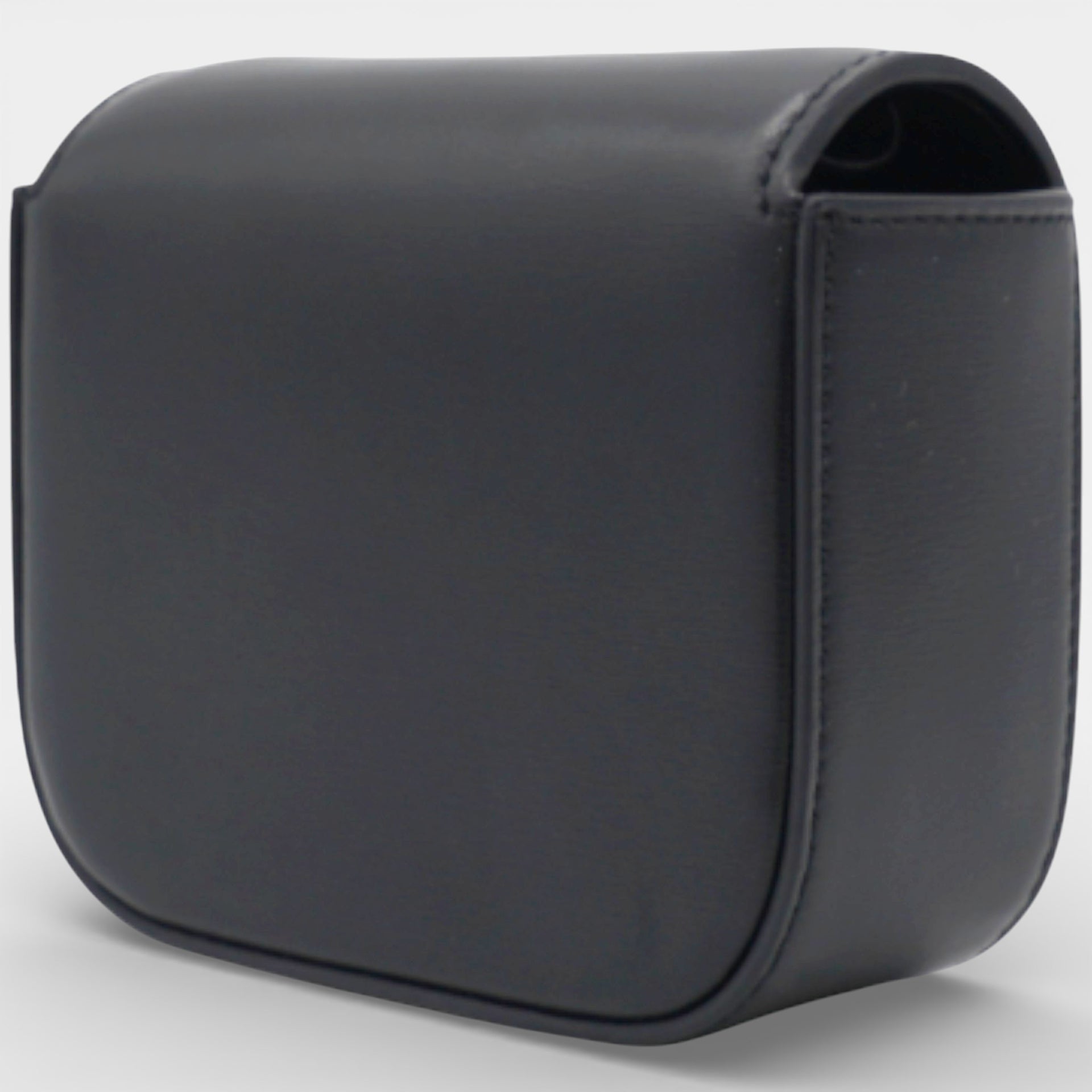 Mini Triomphe in Shiny Calfskin Black