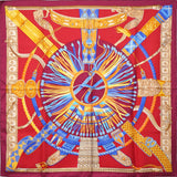 Silk Ceintures et Liens Scarf 90 Multicolor