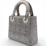 Satin Crystal Cannage Mini Lady Dior