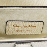 Calfskin Mini Saddle Bag White