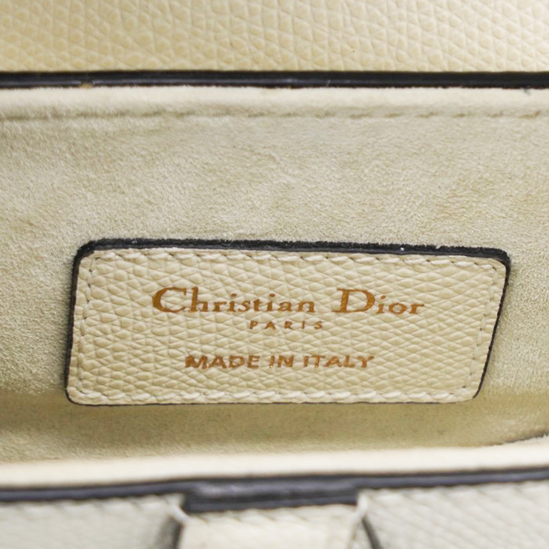 Calfskin Mini Saddle Bag White