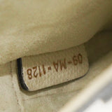 Calfskin Mini Saddle Bag White