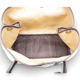 Buffle Skipper Toile Garden Party 36 Tote Marron Fonce