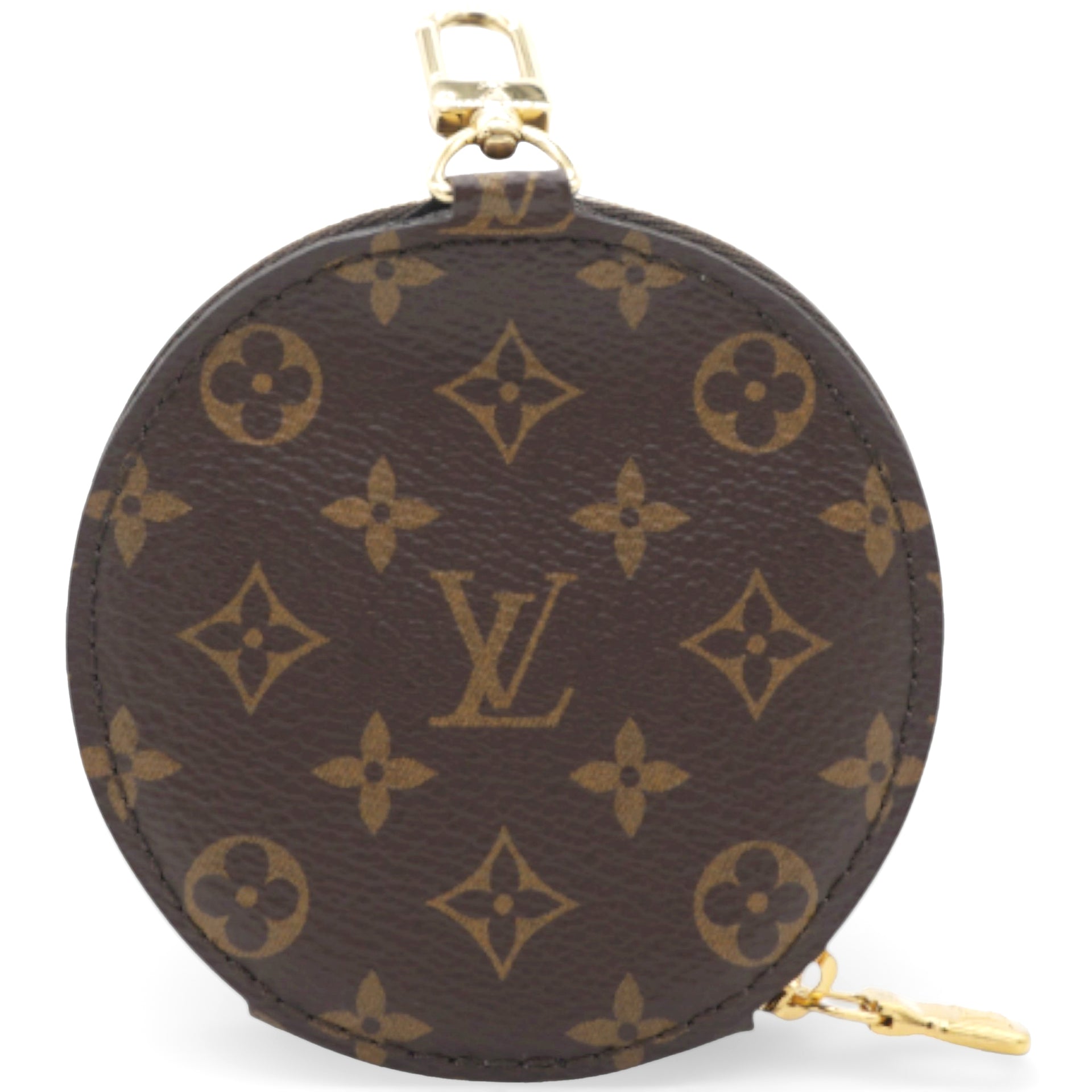 Rose Ballerine Monogram Canvas Multi Pochette Accessories Bag