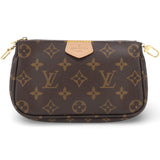 Rose Ballerine Monogram Canvas Multi Pochette Accessories Bag