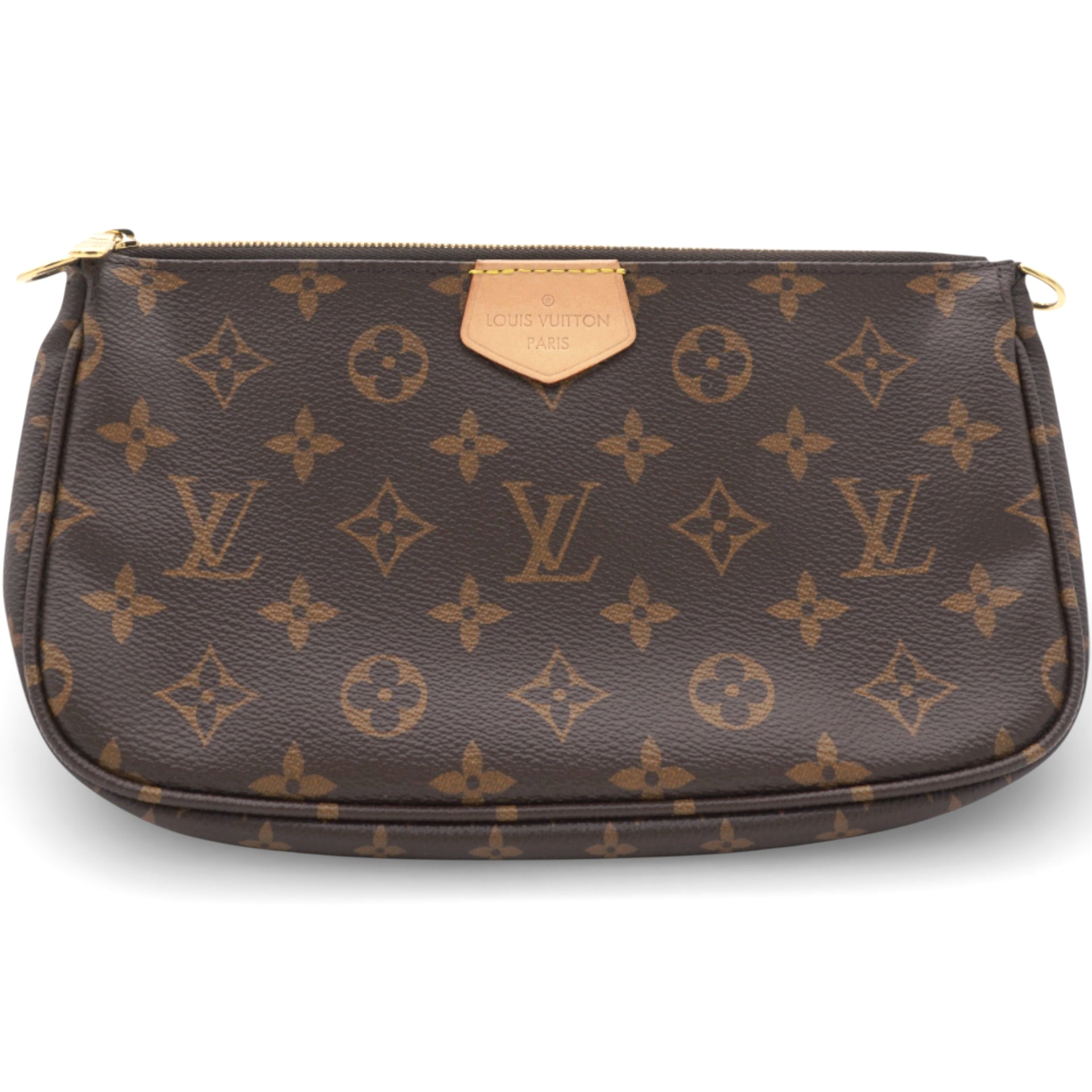 Rose Ballerine Monogram Canvas Multi Pochette Accessories Bag