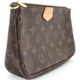 Rose Ballerine Monogram Canvas Multi Pochette Accessories Bag