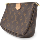 Rose Ballerine Monogram Canvas Multi Pochette Accessories Bag