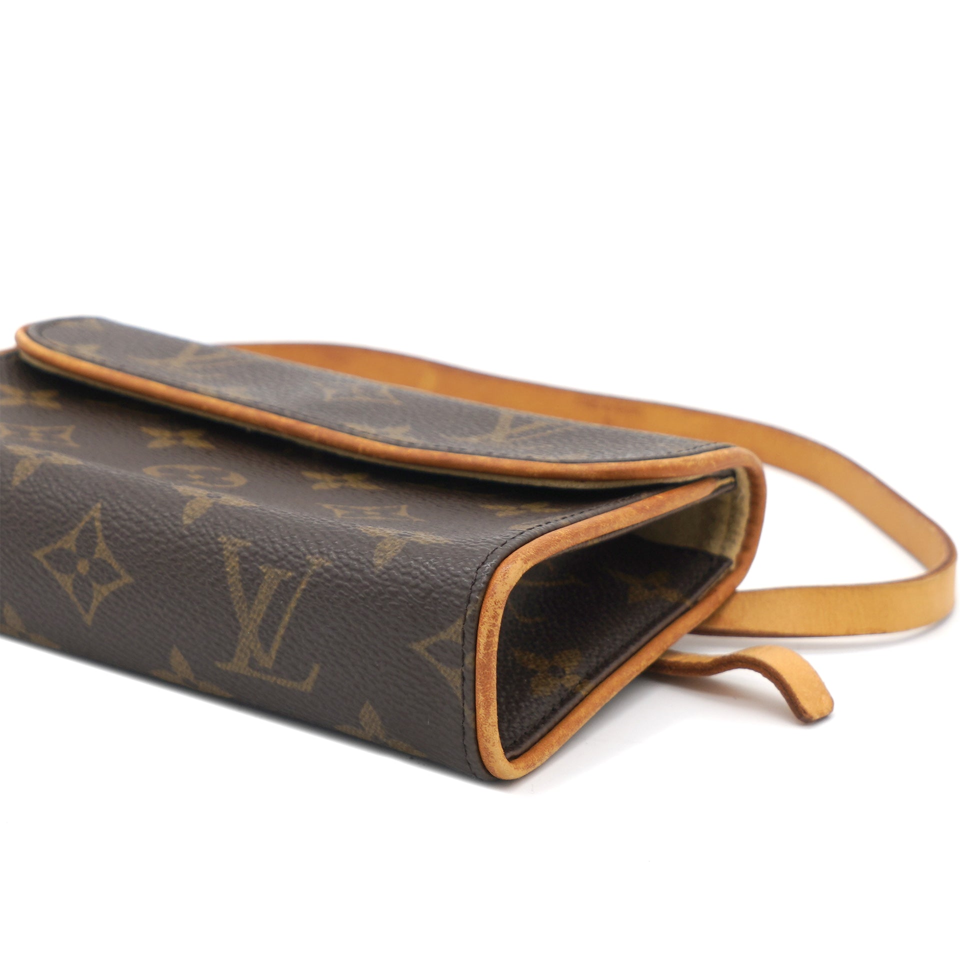 Louis Vuitton Monogram Pochette Florentine Belt Bag with Box at 1stDibs