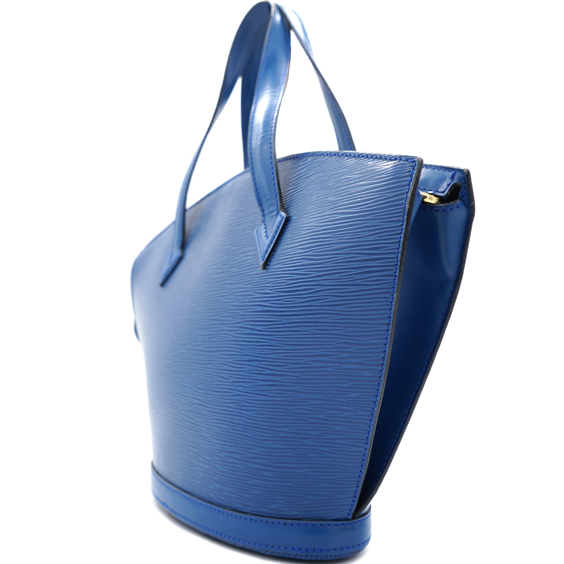 Saint jacques cloth tote Louis Vuitton Blue in Cloth - 26169048