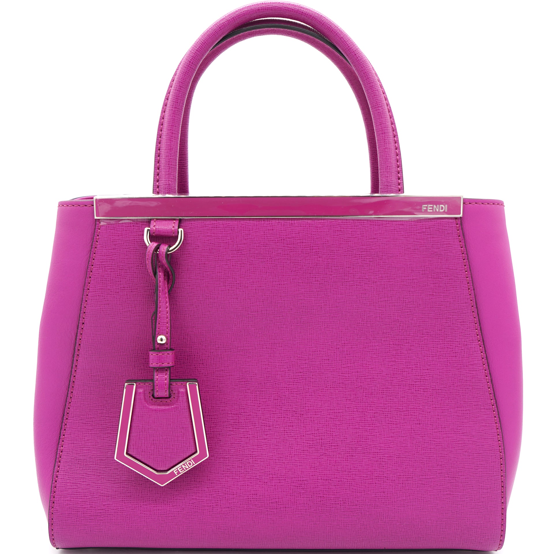 Baguette handbag Fendi Pink in Synthetic - 38923699