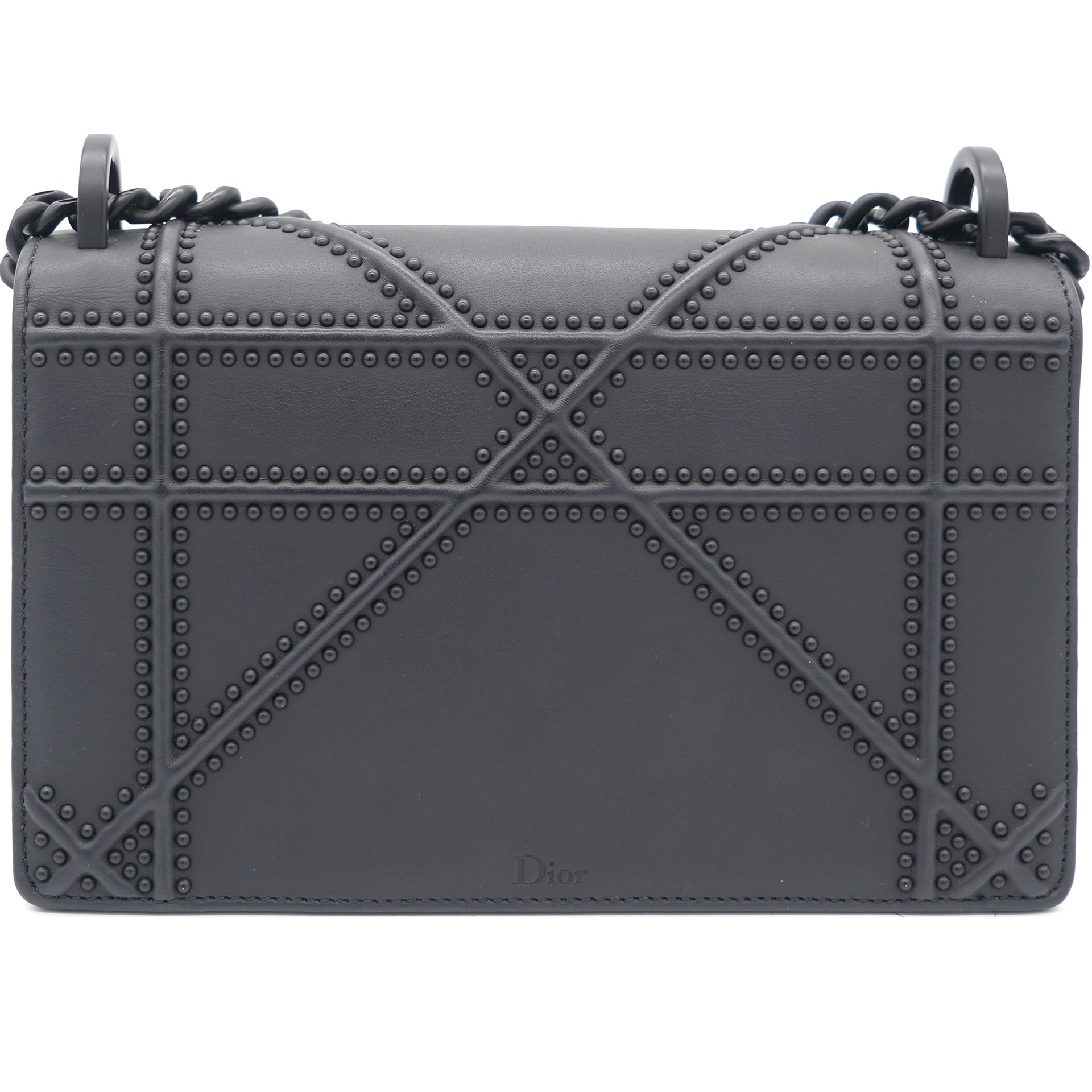 Christian Dior Diorama Flap Bag Grained Calfskin Small