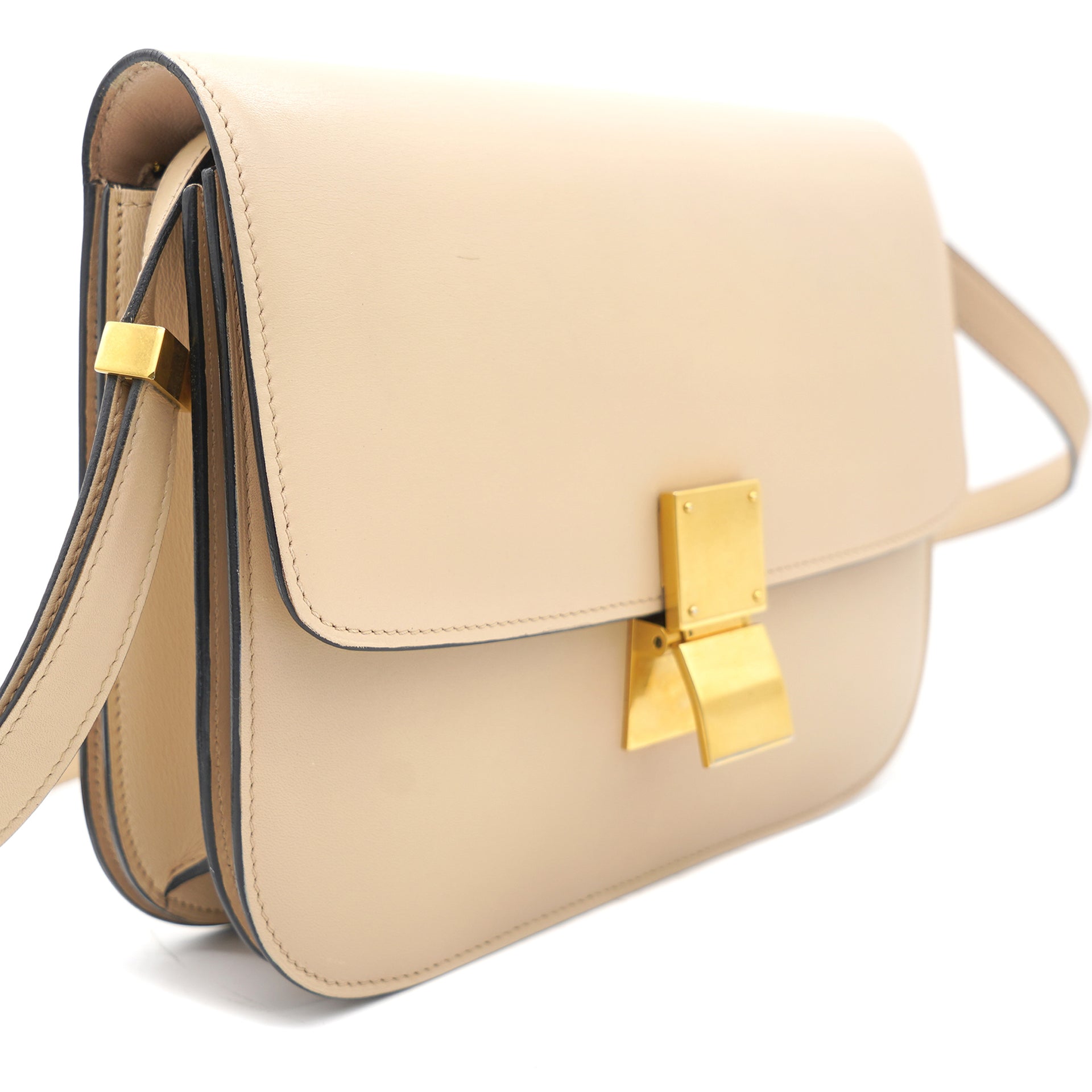 Celine Medium Classic Box Bag Beige – STYLISHTOP
