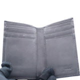 FENDI Business Card Holder Pass Case Zucca Two Fold Card Case Red/Black 